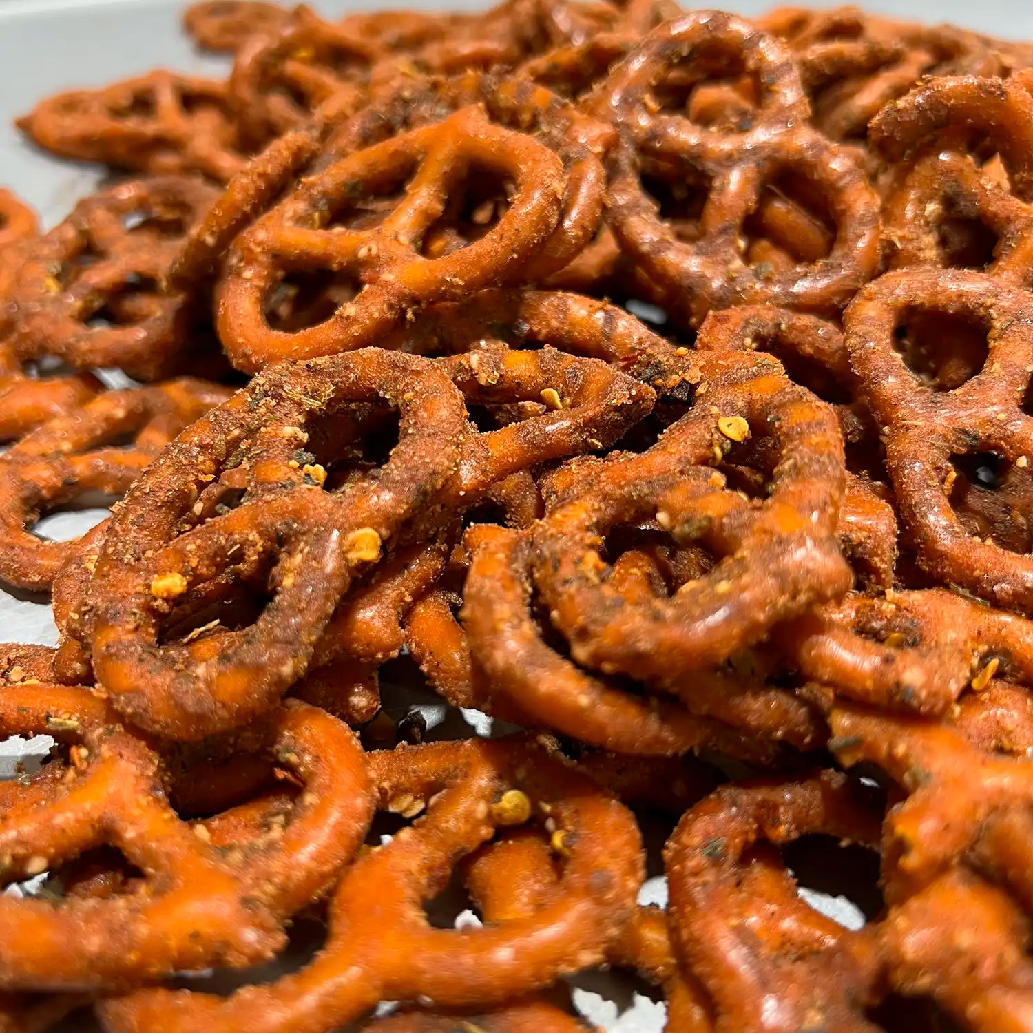 IMage of pizza seasoned pretzels